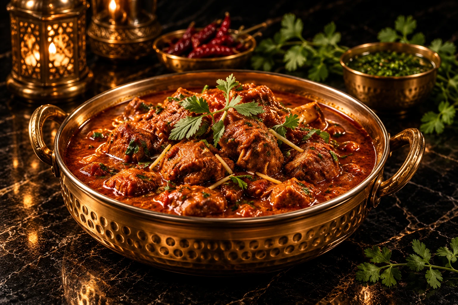 Illustration: Traditional Punjabi lamb curry